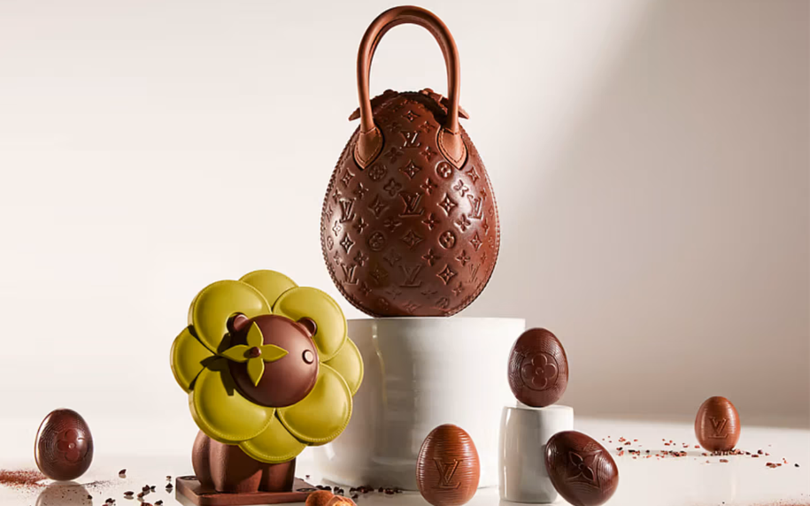 Louis Vuitton lansează o geantă comestibilă de Paște din ciocolată: Un deliciu couture semnat Maxime Frédéric