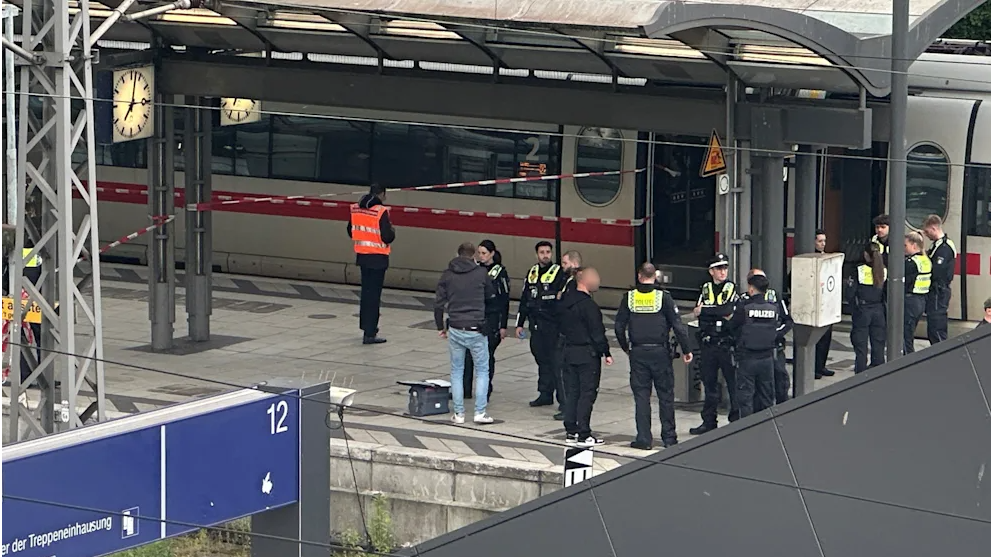 Atac cu cuțitul în gara centrală din Hamburg: 12 persoane rănite, suspectă arestată