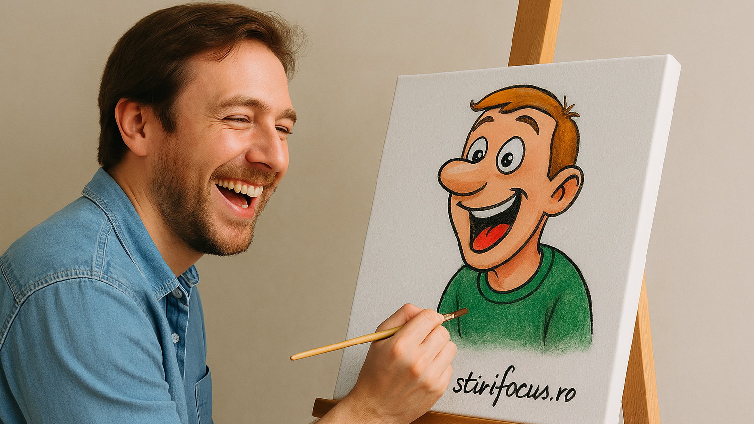 Caricatura Zilei