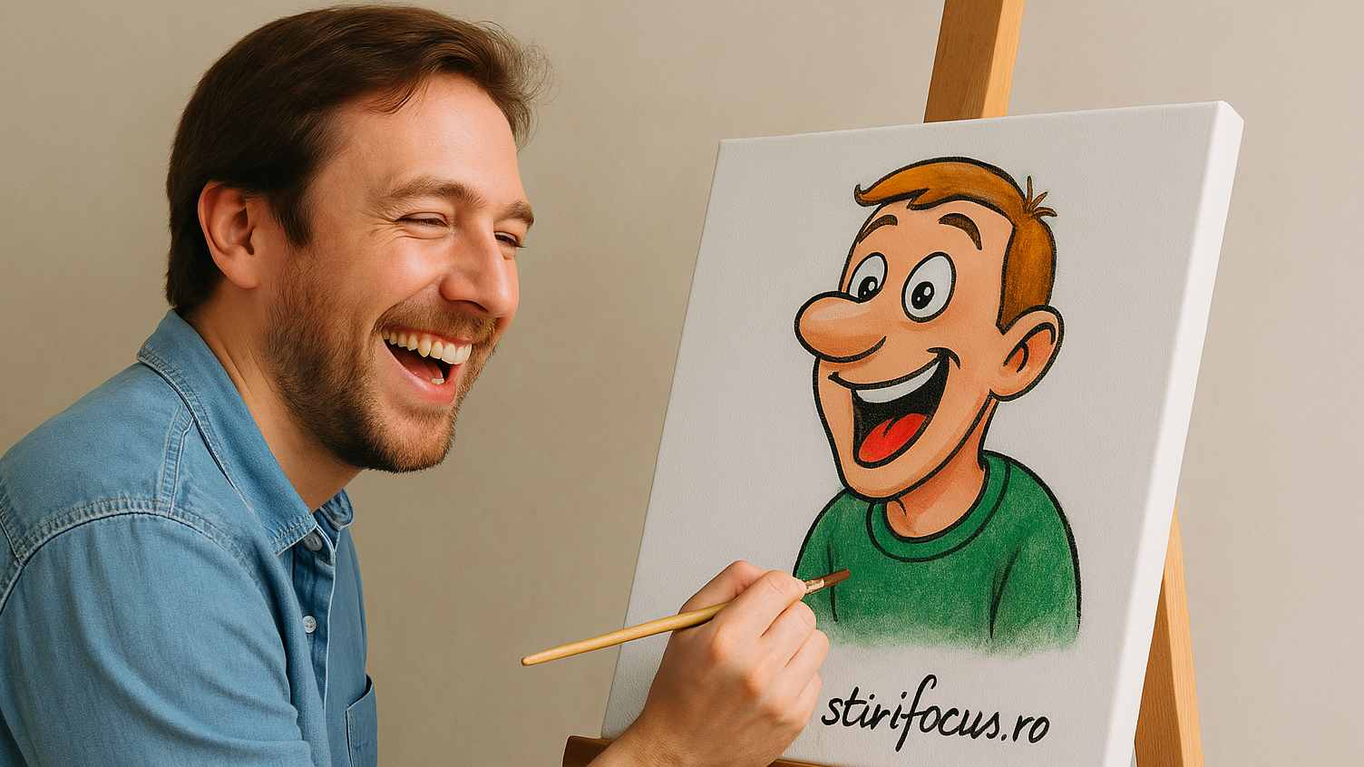 Caricatura Zilei