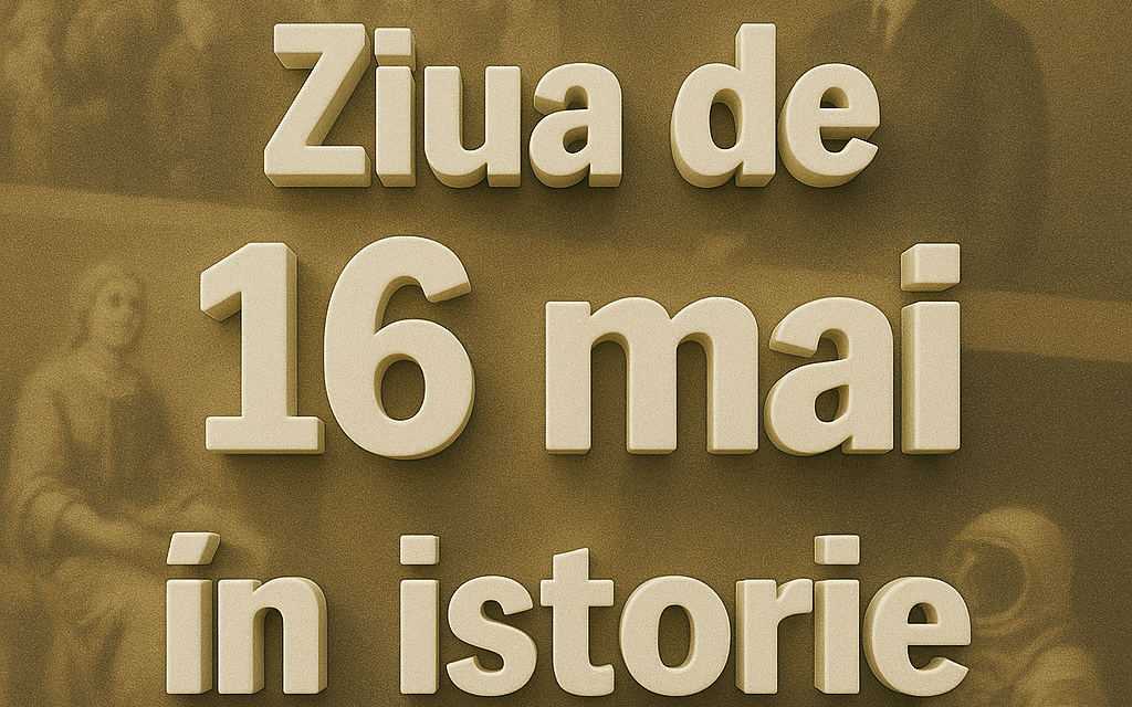 Ziua de 16 mai în istorie