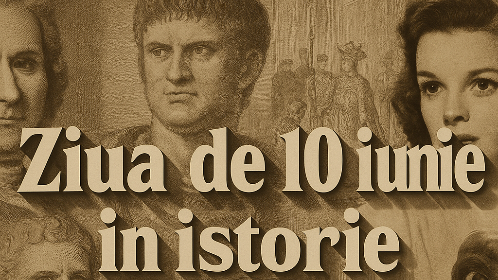 Ziua de 10 iunie în istorie