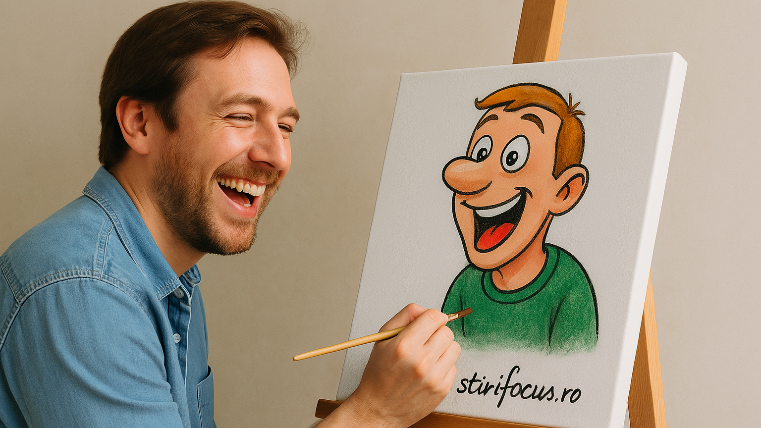 Caricatura Zilei