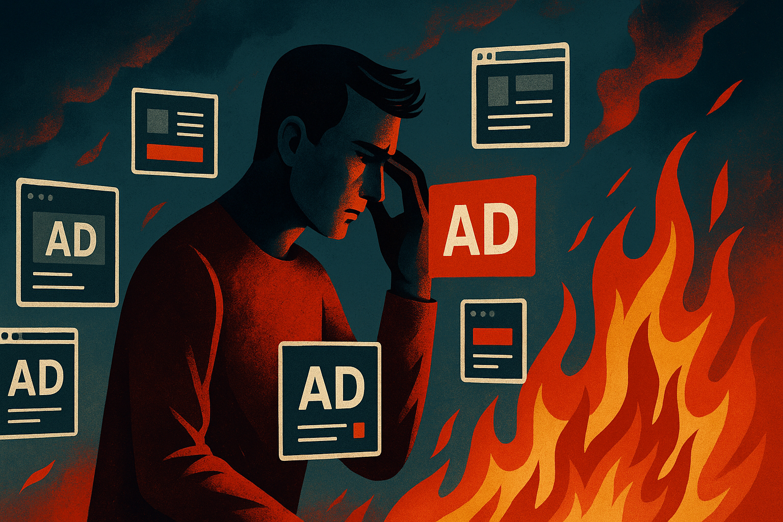 Studiu Eskimi: Românii văd peste 550 de reclame online zilnic