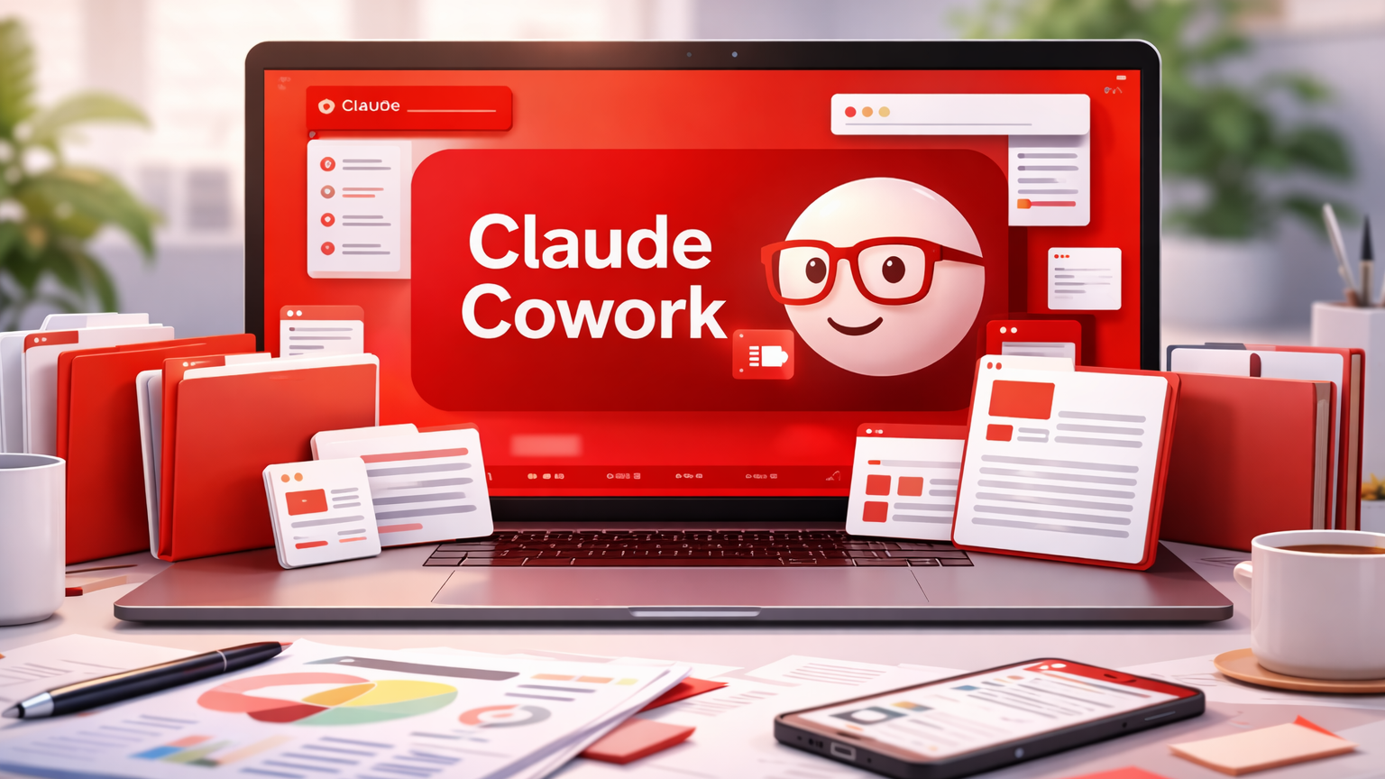 Anthropic lansează „Claude Cowork”, un agent AI care lucrează alături de tine, nu doar pentru tine