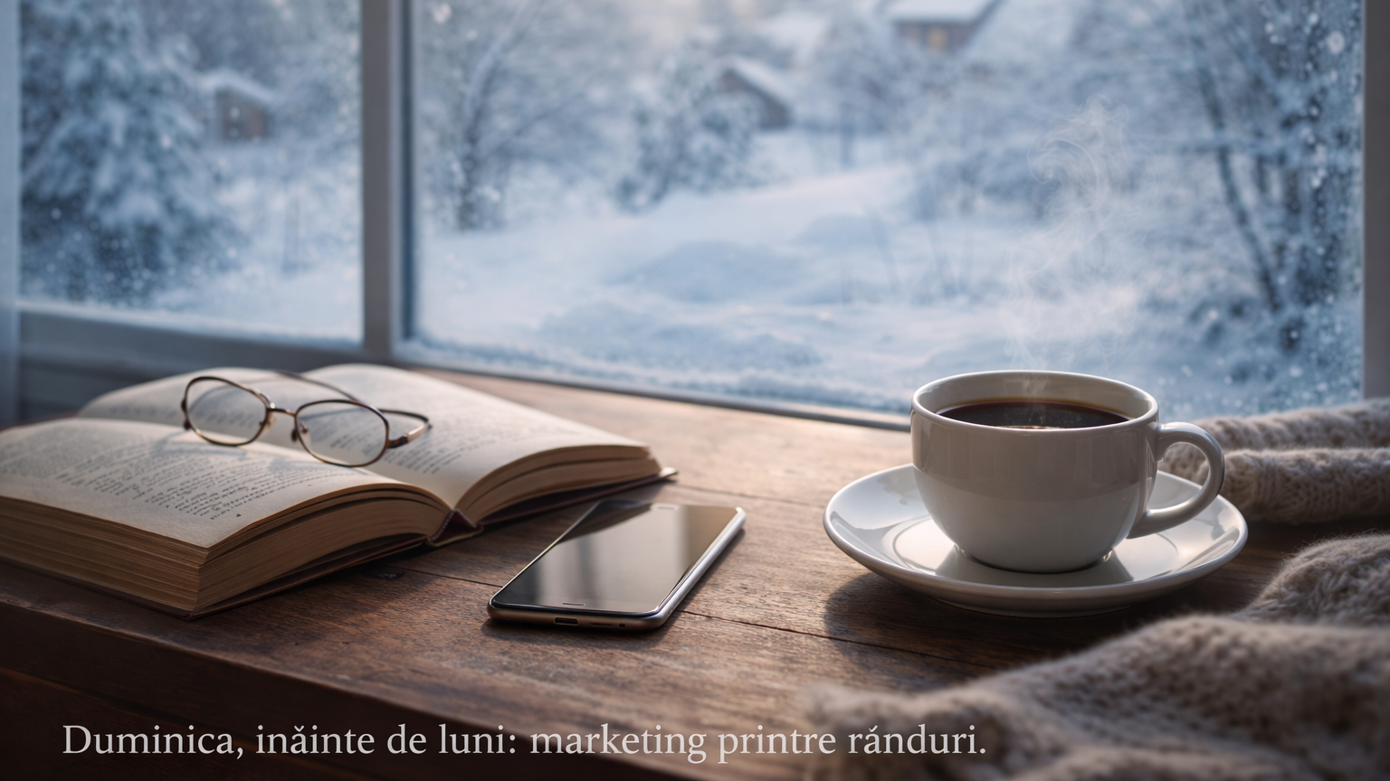 Duminica, înainte de luni: marketing printre rânduri