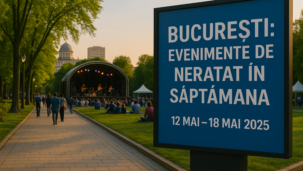 București: evenimente de neratat în săptămâna 12 mai – 18 mai 2025 imagine postare