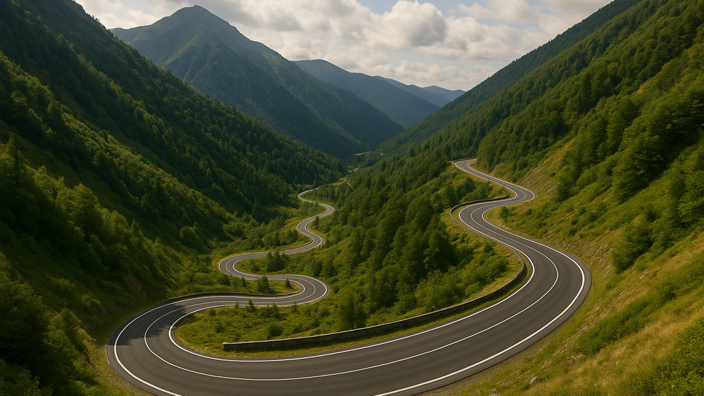 Rival pentru Transfăgărășan: DJ 684, cel mai ambițios drum montan construit în vestul României, între Timiș, Caraș-Severin și Hunedoara imagine postare