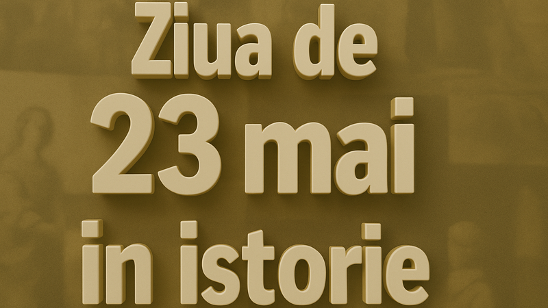 Ziua de 23 mai în istorie imagine postare
