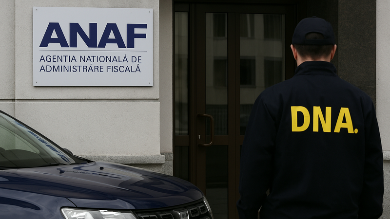 Percheziții DNA la ANAF: funcționari acuzați că protejau firme de ridesharing suspectate de evaziune imagine postare