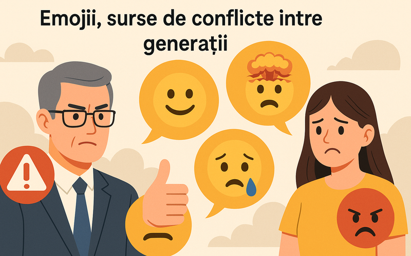 Emojii, surse de conflicte între generații: cum pot declanșa neînțelegeri în comunicarea digitală imagine postare