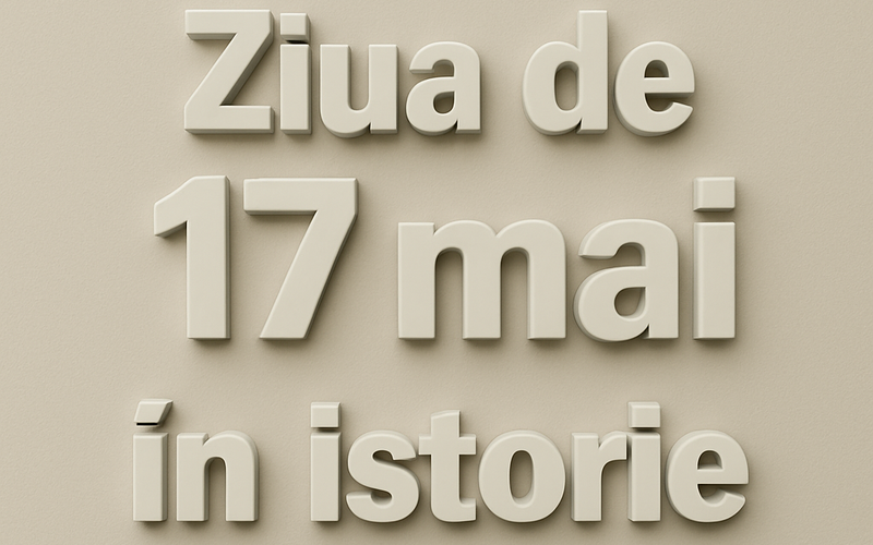 Ziua de 17 mai în istorie imagine postare