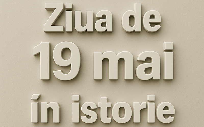 Ziua de 19 mai în istorie imagine postare