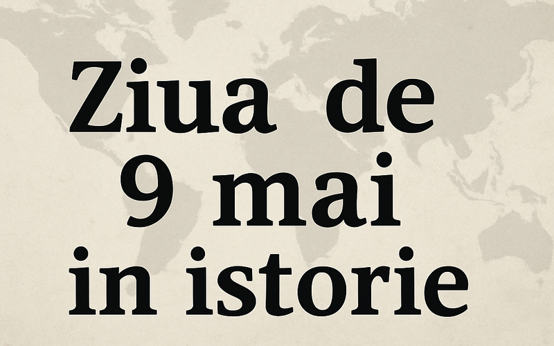 Ziua de 9 mai în istorie imagine postare