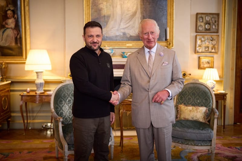 Zelenski la Castelul Windsor: întâlnire cu regele Charles în mijlocul atacurilor rusești asupra Ucrainei imagine postare