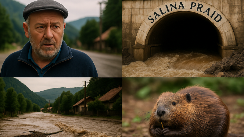 Salina Praid, un dezastru anunțat: castori, neglijență și o comunitate ruinată imagine postare