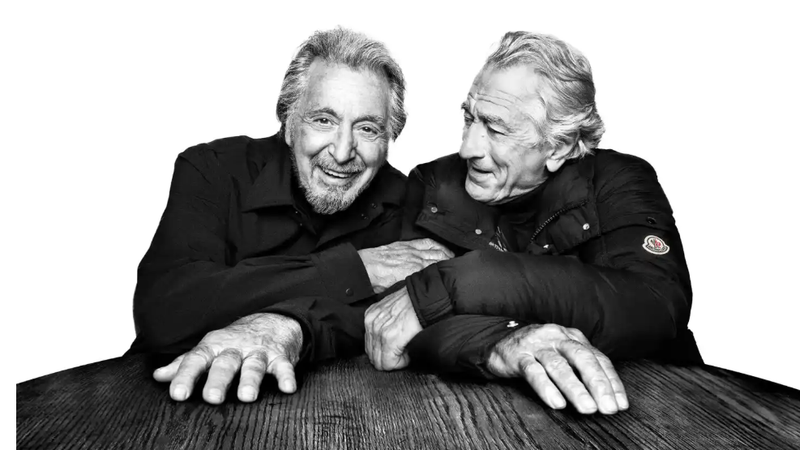 Al Pacino și Robert De Niro, din nou față în față - nu pe platou, ci într-o campanie Moncler care scrie istorie imagine postare