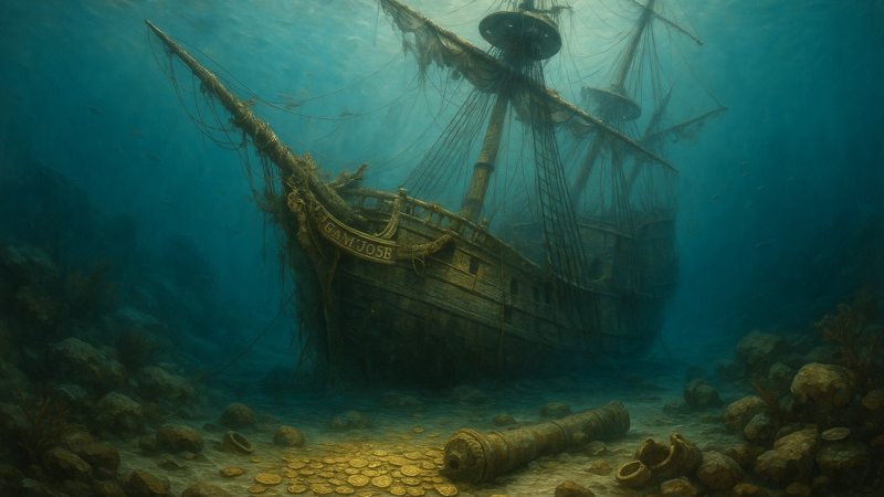 „Sfântul Graal al epavelor” iese la lumină: Columbia aduce la suprafață comoara de miliarde a galeonului San José imagine postare